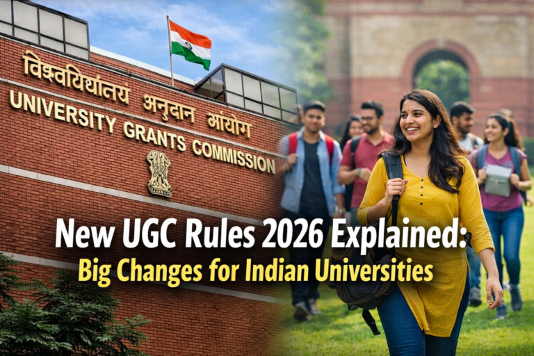 UGC Act Explained: What the New UGC Rules 2026 Mean for Indian Universities, Students and Staff