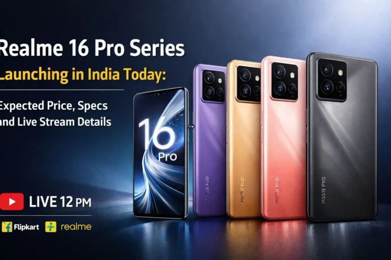 Realme 16 Pro Series Launching in India Today: Expected Price, Specs and Live Stream Details