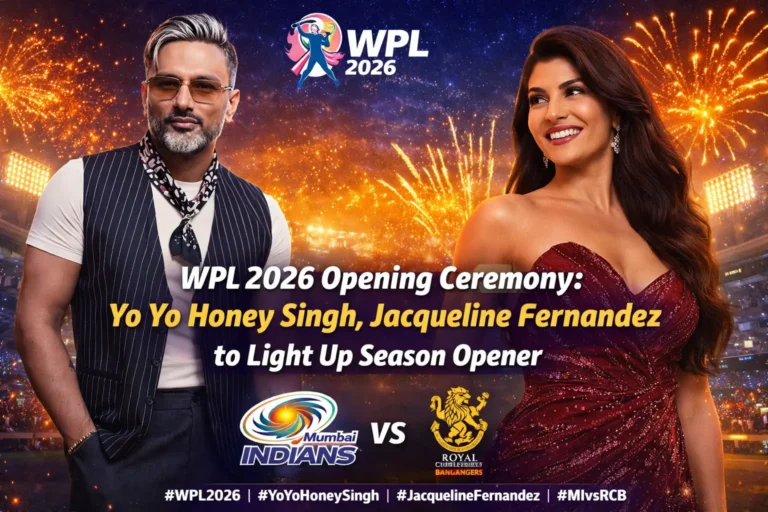 WPL 2026 Opening Ceremony: Yo Yo Honey Singh, Jacqueline Fernandez to Light Up Season Opener