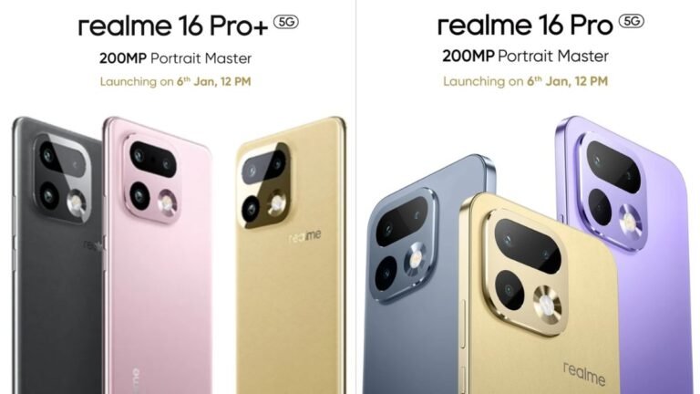 Realme 16 Pro Set to Launch in India on January 6 With 200MP Camera, Dimensity 7300-Max Chip