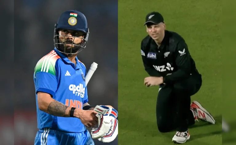 Virat Kohli Denied 85th International Century as Michael Bracewell Pulls Off Stunning Catch in Vadodara