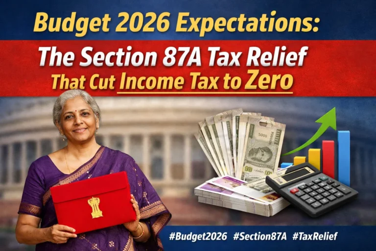 Budget 2026 Expectations: The Section 87A Tax Relief That Cut Income Tax to Zero