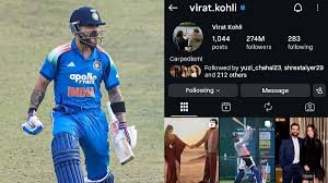 Virat Kohli’s Instagram Account Restored After Sudden Disappearance, Fans Seek Answers