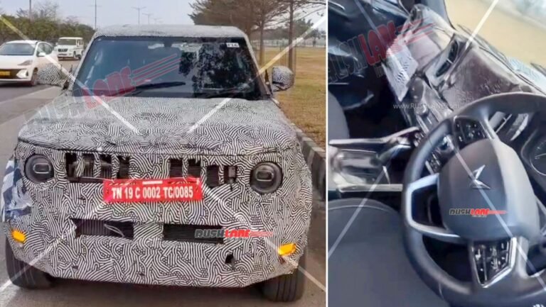 Mahindra Vision S Interior Spied: Panoramic Sunroof, Diesel Automatic Confirmed