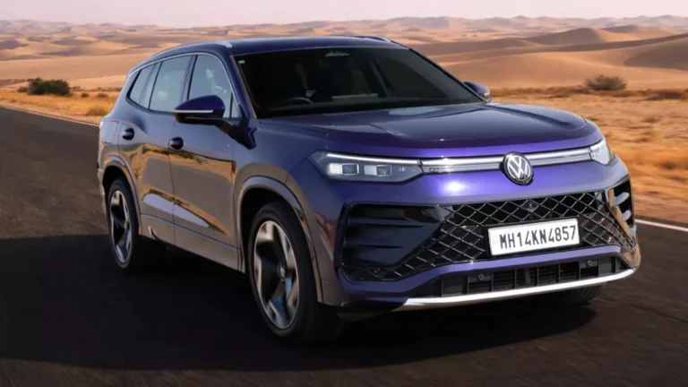 Volkswagen Tayron R-Line Breaks Cover: New 7-Seater SUV with AWD, 201 bhp Engine and Premium Tech