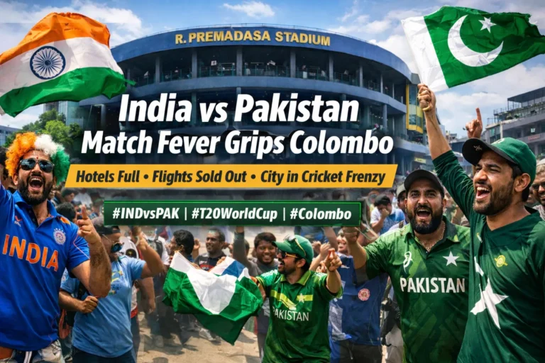 India vs Pakistan Match Fever Grips Colombo: Hotels Full, Flights Sold Out, City Turns Into Cricket Carnival