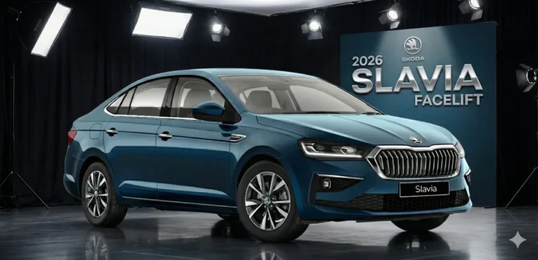 Skoda Slavia Facelift Seen Testing Once More, Design and Feature Updates Expected